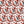 Rythme Sauvage linen by Claire de Quénetain in red, pattern sample of a hand-painted floral design