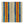 Sandy Stripes linen by Bethie Tricks in blue and orange, full repeat of woven-look stripes