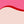 Scroll border wallpaper by Parker and Jules in pink, flat sample of a wavy scroll border