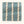 Double Scroll Stripe linen by Parker and Jules in blue, draped close-up of wavy scroll stripes