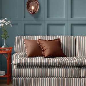 Shove Ha'Penny Linen Fabric by Annika Reed Studio