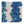 Small Waves Ink linen by Bethie Tricks in blue, full repeat of inky wave stripes