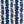 Small Waves Ink linen by Bethie Tricks in blue, flat sample of inky wave stripes