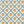 Solstice Sun linen by Annika Reed in blue and orange, flat sample of suns in a lattice (alternate view)