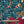 The Grand Pour wallpaper by Brand McKenzie in blue, swimmers among cocktail glasses in a dining area