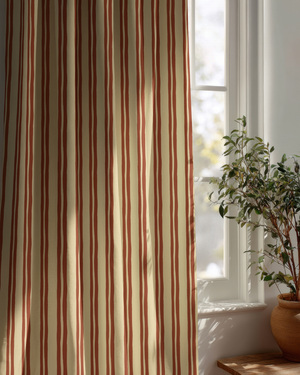 Three Legged Race Linen Fabric by Annika Reed Studio
