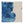 Waves linen by Bethie Tricks in blue, full repeat of inky waves