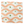 Wiggly Squiggly Linen Fabric in Peach