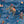 Wired wallpaper by Brand McKenzie in blue, detail of animals perched on telegraph wires