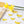 Yellow Bird fabric by Seed Home Designs in yellow and white, flat sample of little yellow birds